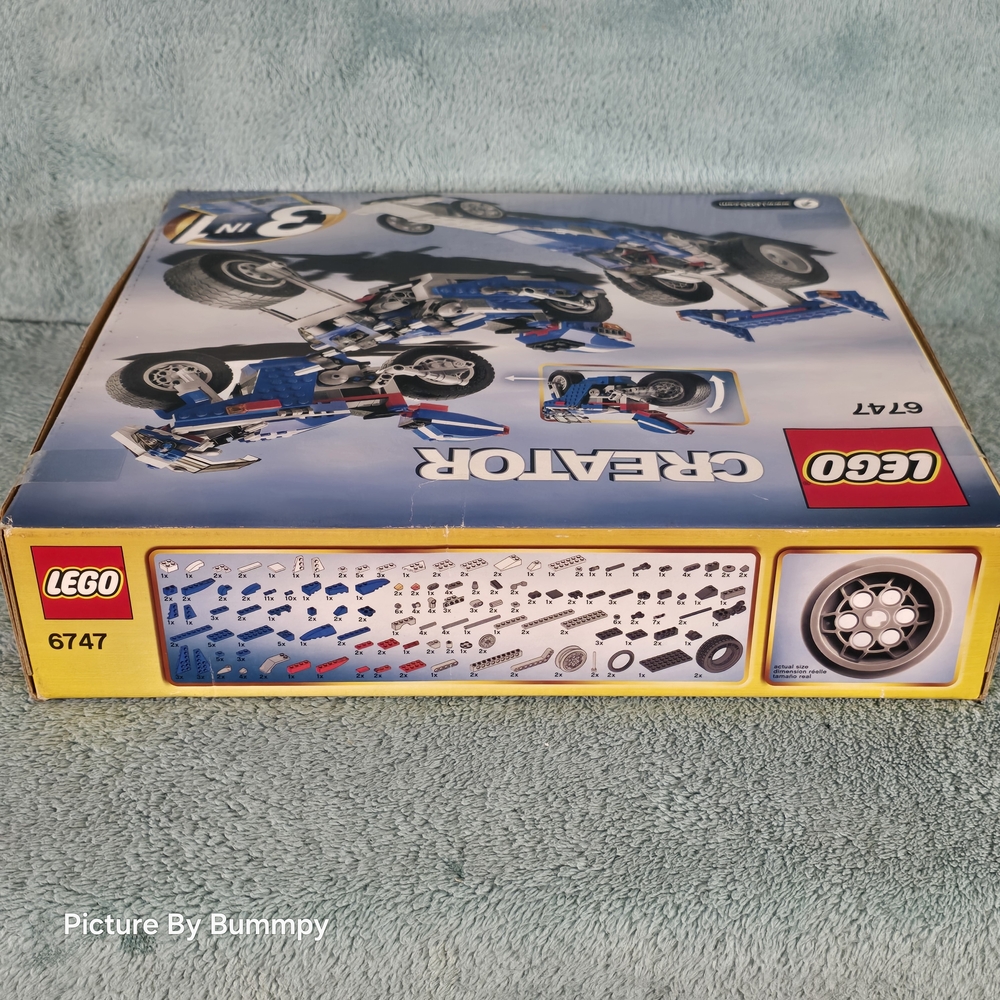 NIB LEGO Creator Race Rider (set 6747). - Picture 5 of 11